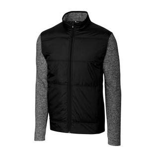 Men's Stealth Hybrid Quilted Full Zip Windbreaker Jacket