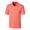 ORANGE | Men's Forge Heather Stripe Short Sleeve Polo