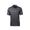 BLACK | Men's Pike Banner Print Stretch Short Sleeve Polo