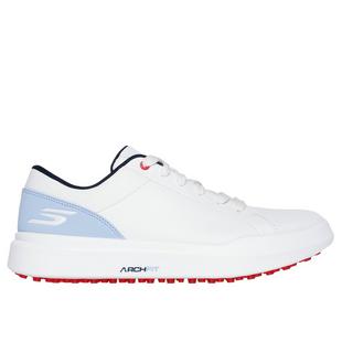Women's Go Golf Drive 6 Spikeless Golf Shoe - White/Light Blue