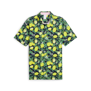 Men's Puma x AP Lemon Branch Short Sleeve Polo